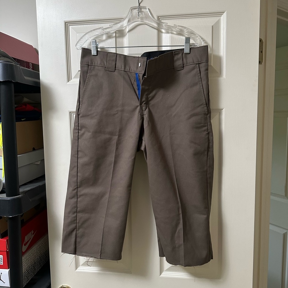 Men’s shorts fashion long style dickies Brown new